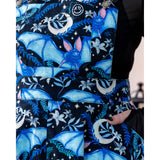 Night Flight Flared Pinafore Dress