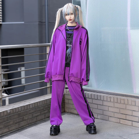 purple hoodie acdc rag