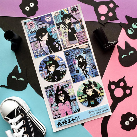 Sticker Sheet - Purr-fect Fashions