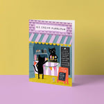 Ice Cream Pur-lour Cat Card