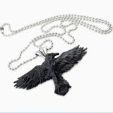 Black Raven Necklace