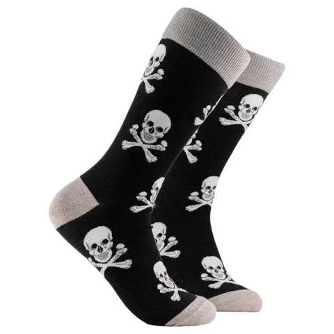 Mens Socks - Skull and Crossbones