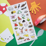 Sticker Sheet - Strawbeary Lollipup