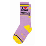 Unisex Socks - I Love Being Weird