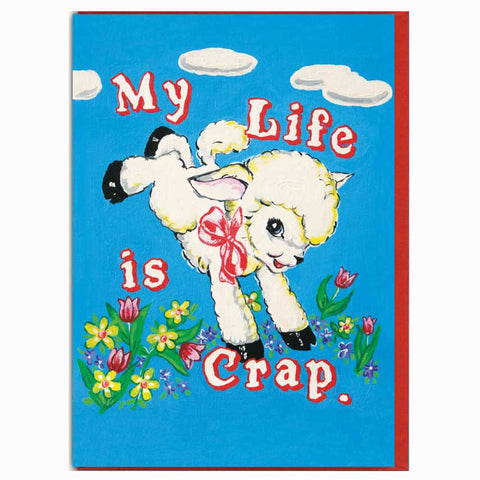 sheep birthday card
