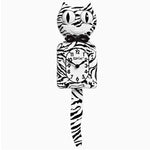 white tiger kit kat klock
