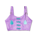 ACDC Rag Neon Purple Bustier - Japanese Import