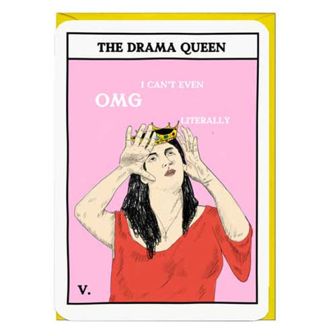 drama queen card