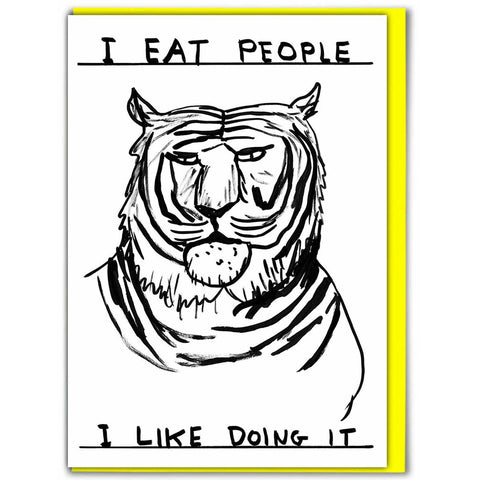 tiger birthday card