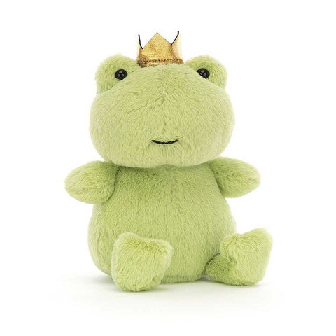 jellycat frog plush crowning croaker