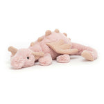 jellycat rose dragon plush