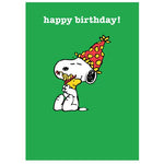 snoopy and woodstock birthday card