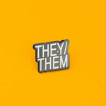 Enamel Pin  - They/Them